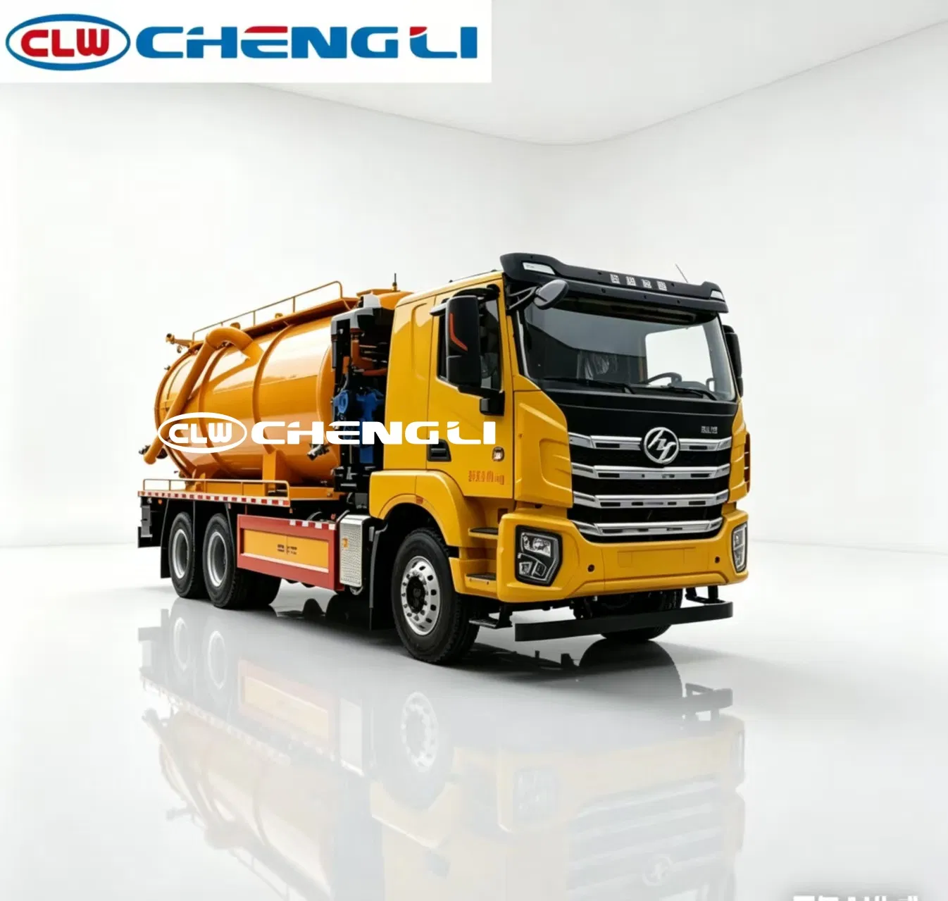 Hongyan 6×4 Vacuum Sewage Truck