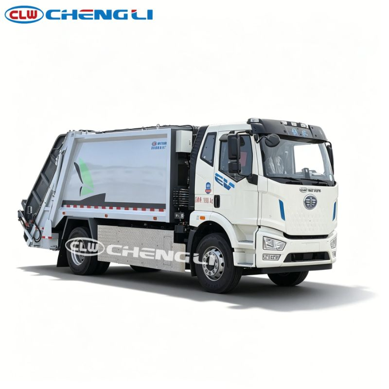 FAW Jiefang 14 m³ Electric Refuse Compactor