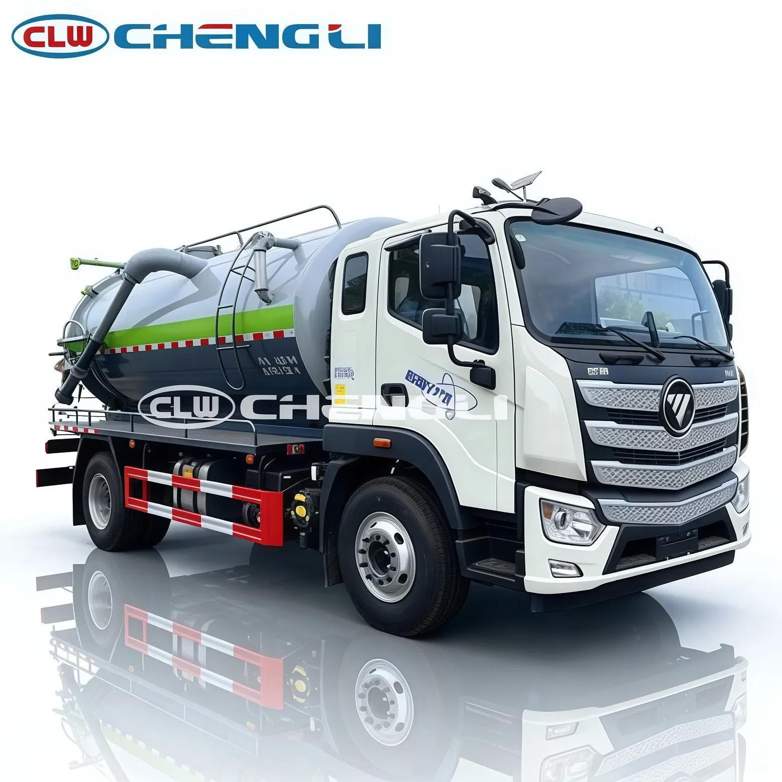 Foton 13 m³ Jetting Vacuum Truck