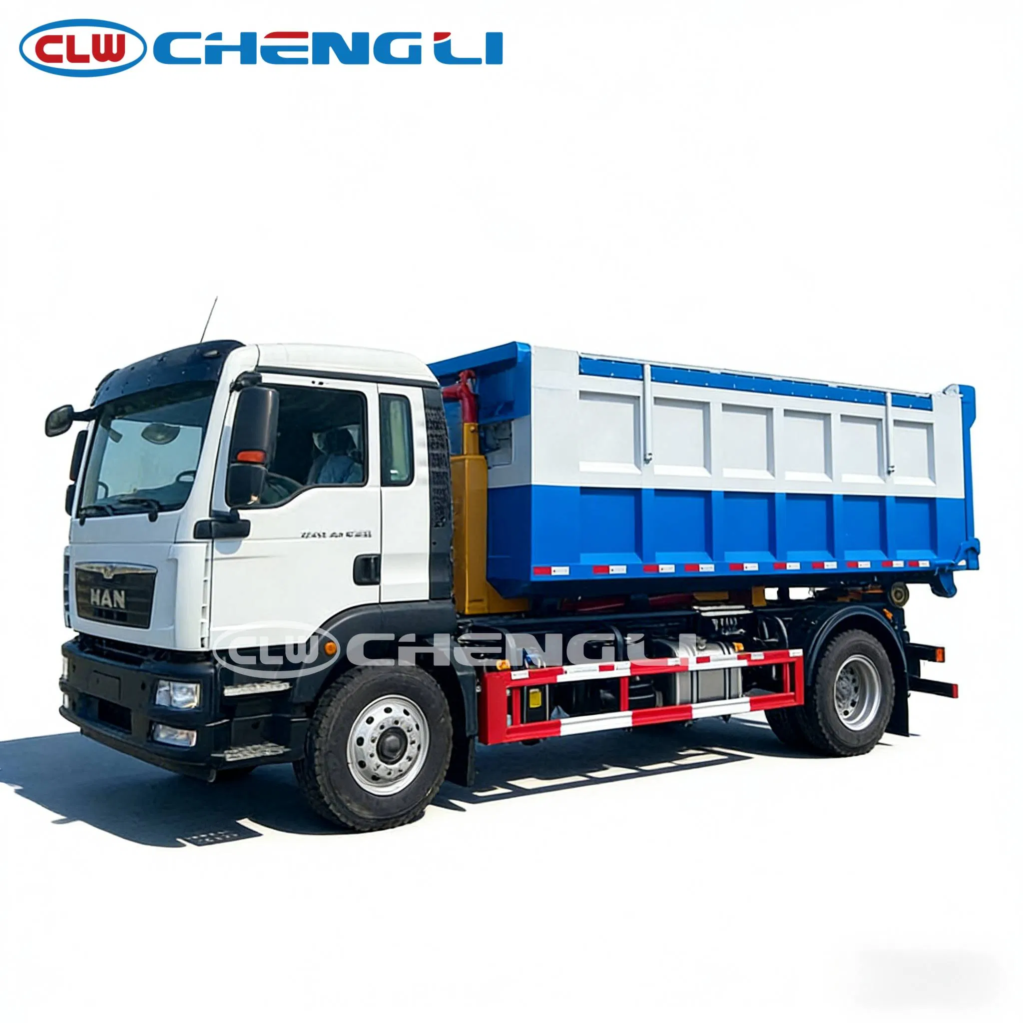 HOWO 18-Ton Hook Lift Truck with 16 m³ Container